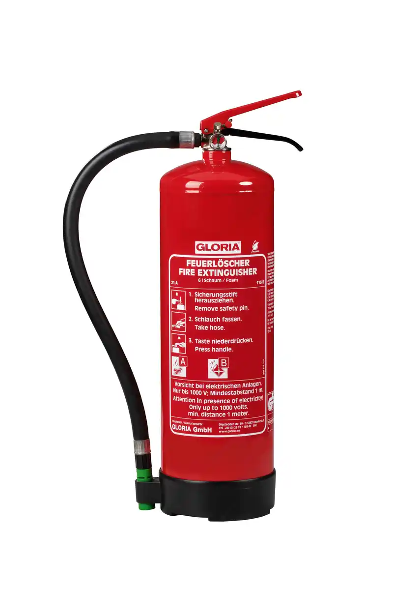 Bild 1 von Protex Schaum-Feuerlöscher SD6-E 6 Liter