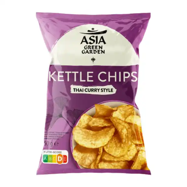 Bild 2 von ASIA GREEN GARDEN Kessel-Chips 150g