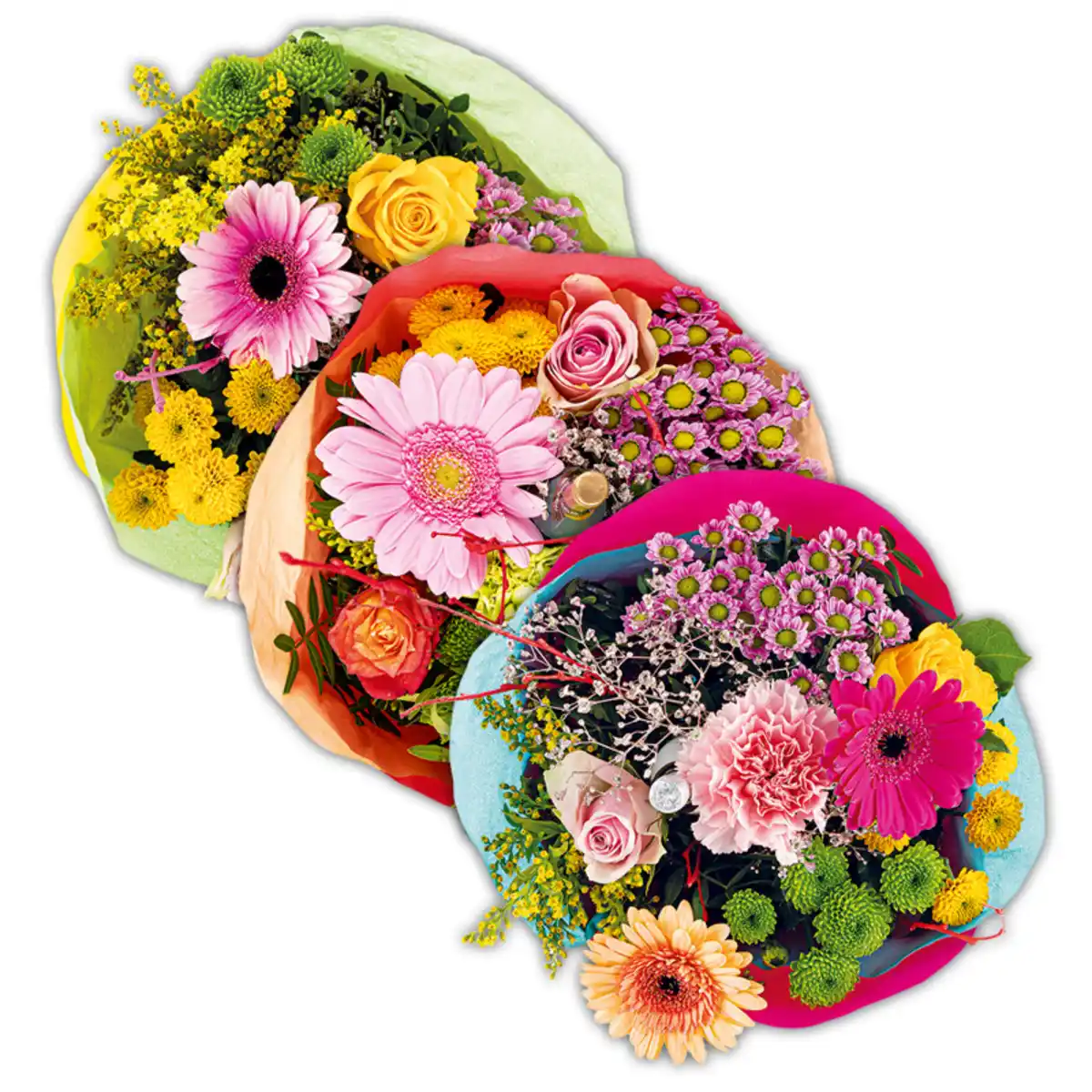 Bild 1 von Silvester Blumenstrauß "Happy"