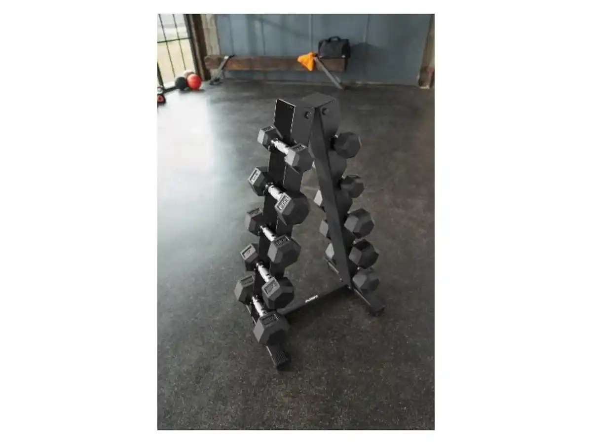 Bild 2 von CRIVIT Hexagon-Kurzhantel, 20 kg