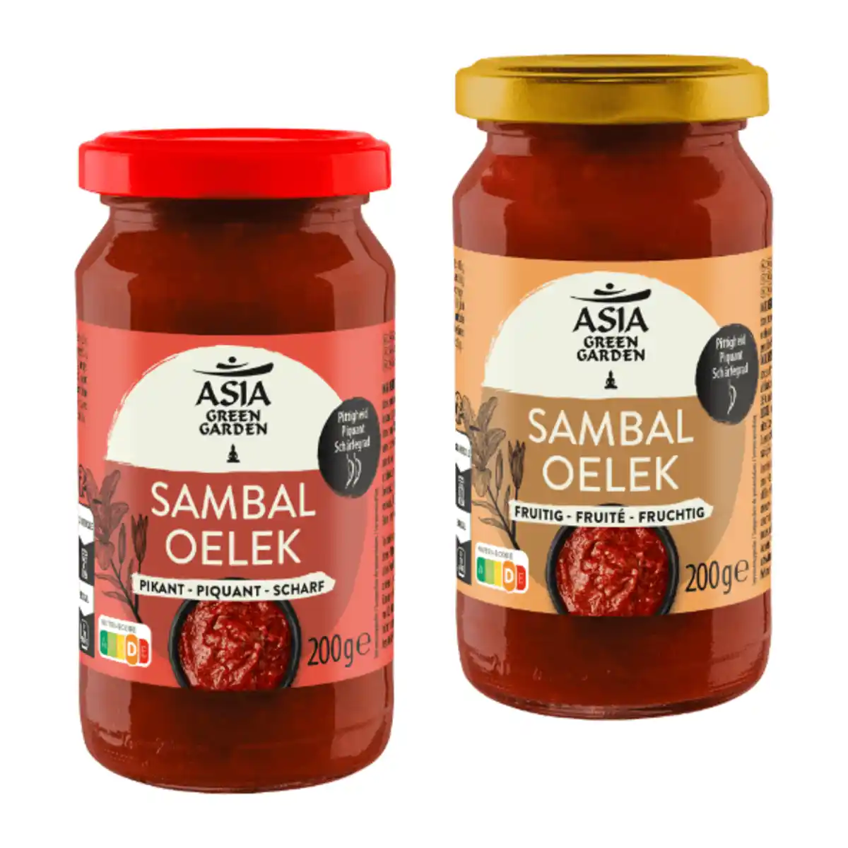Bild 1 von ASIA GREEN GARDEN Sambal Oelek 200g