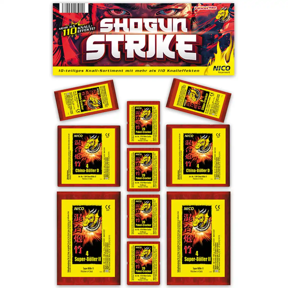 Bild 1 von Nico Feuerwerk/Powertec Shogun Strike