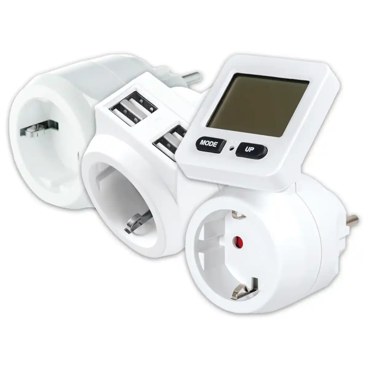 Bild 1 von Powertec Electric Steckdosenadapter