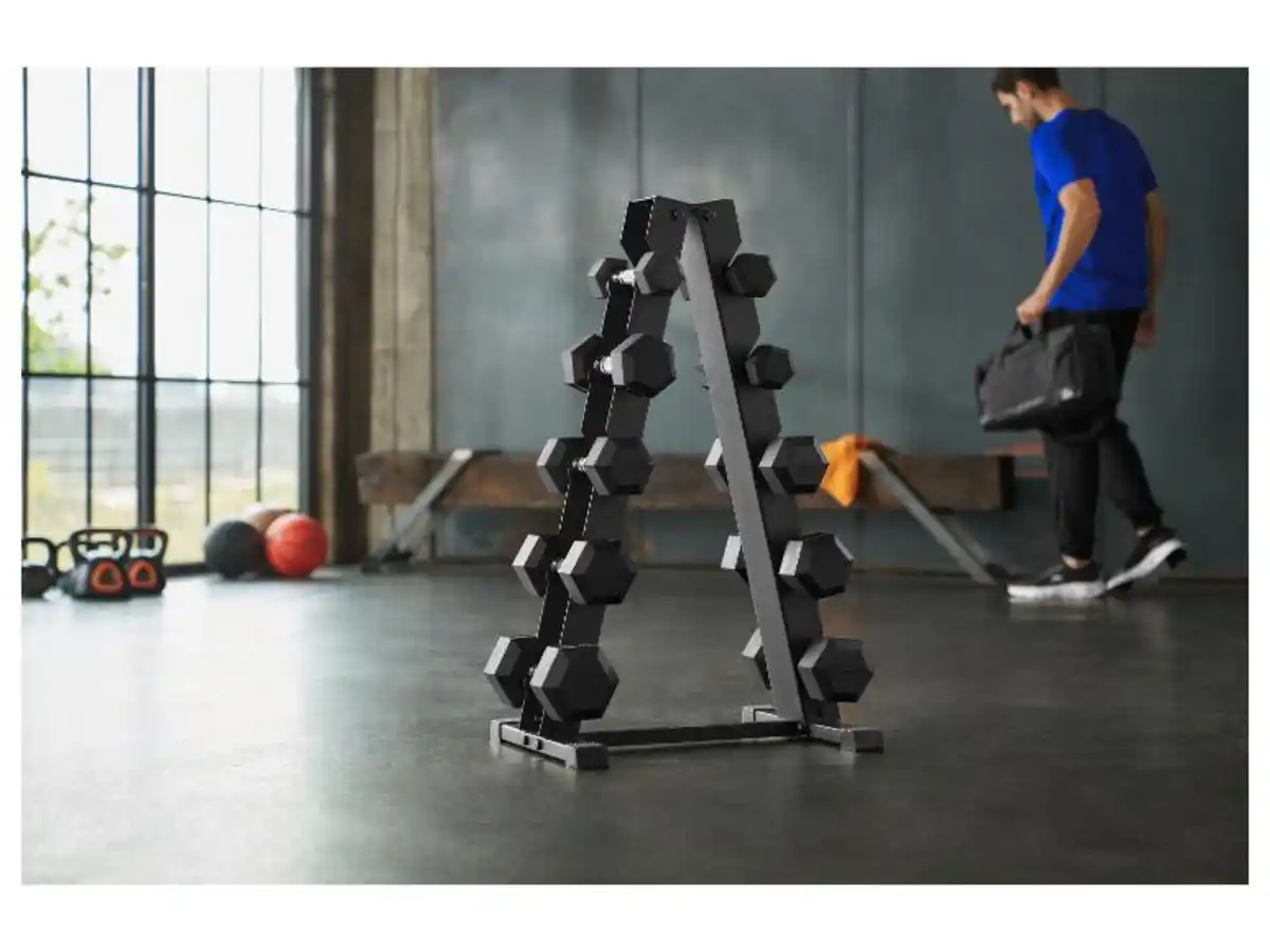 Bild 3 von CRIVIT Hexagon-Kurzhantel, 17,5 kg