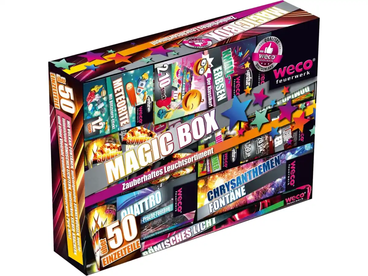 Bild 1 von Weco Leuchtfeuerwerkssortiment „Magic Box“ **