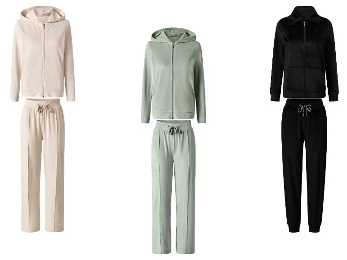 Bild 1 von esmara® Damen Nicki-Hausanzug, 2-teilig