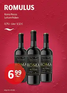 ROMULUS Roma Rosso Latium/Italien