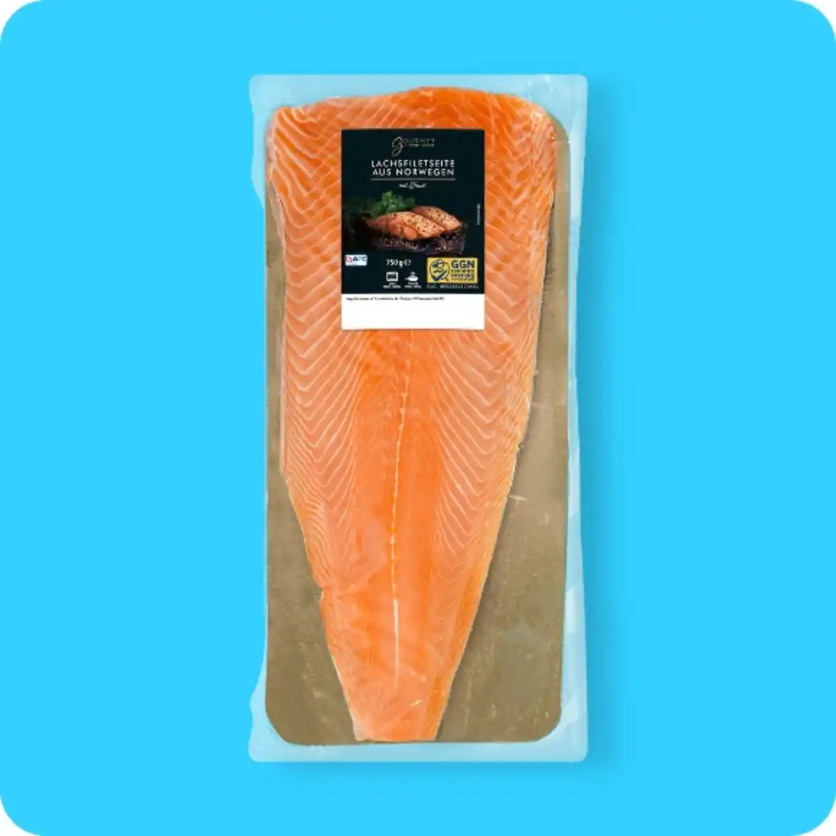 Bild 1 von GOURMET FINEST CUISINE Norwegische Lachsfiletseite, Mit Haut