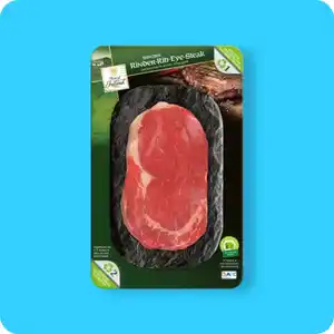 TASTE OF BRITISH ISLES Steak vom irischen Weiderind, Rib-Eye-Steak oder Rumpsteak