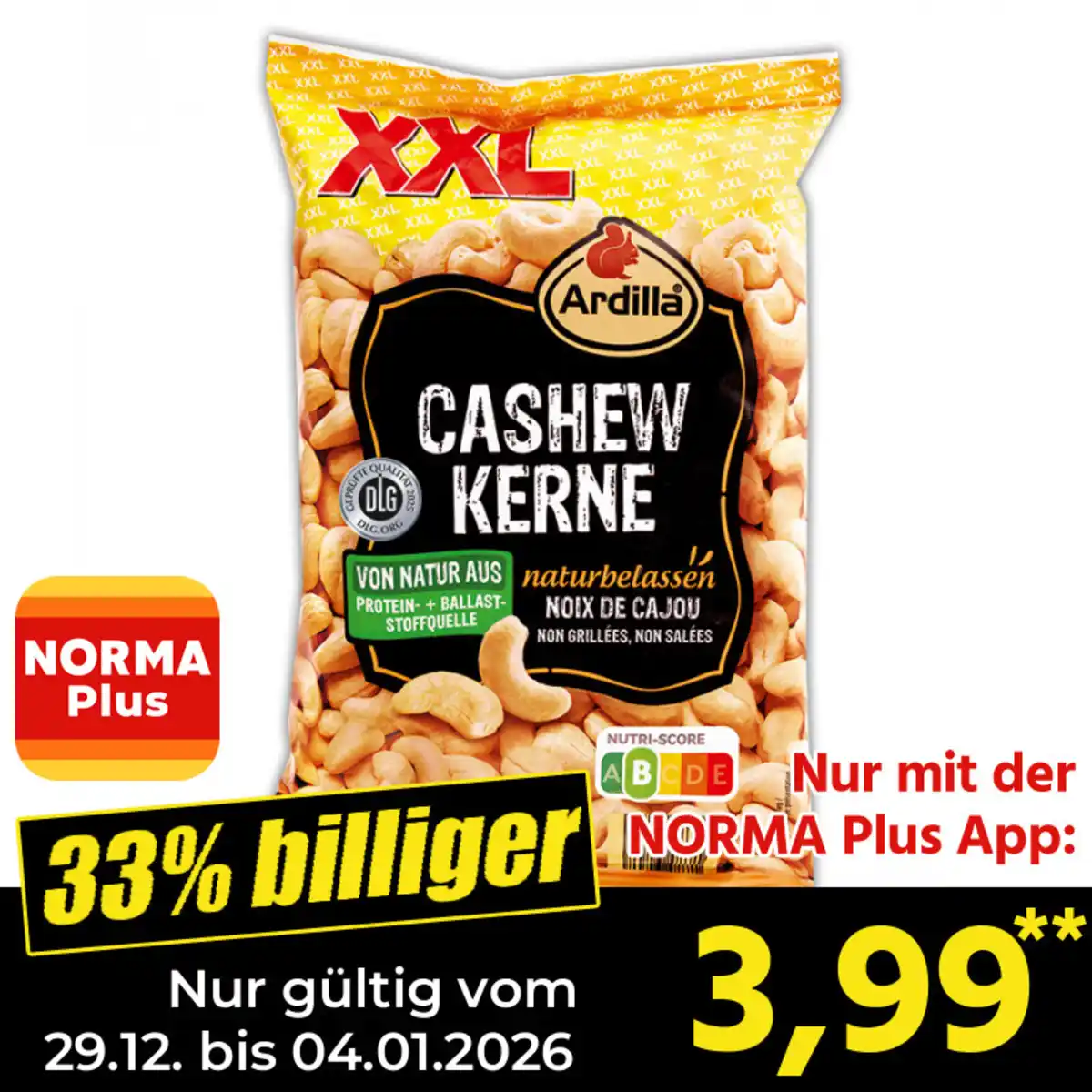 Bild 1 von Ardilla Cashew Kerne XXL