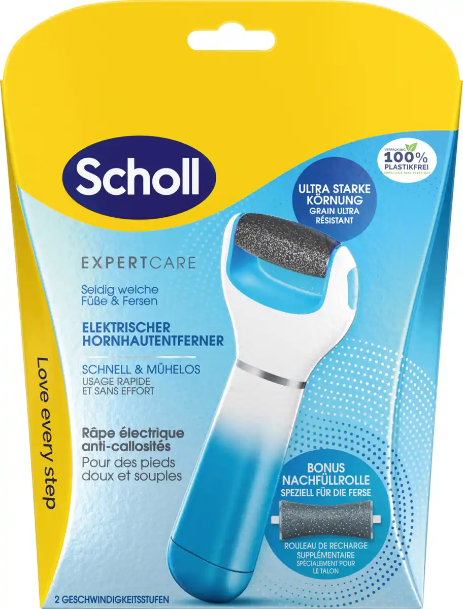 Bild 1 von Scholl Elektrischer Hornhautentferner 'Expert Care' blau, 1 St