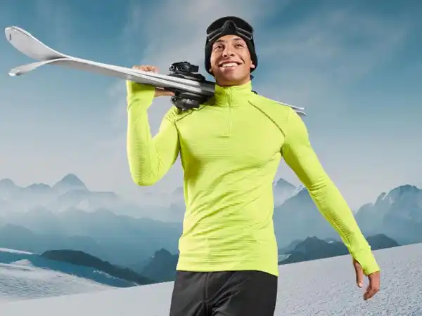 Bild 2 von CRIVIT Herren Funktionsshirt langarm (Lime, XL(56/58))