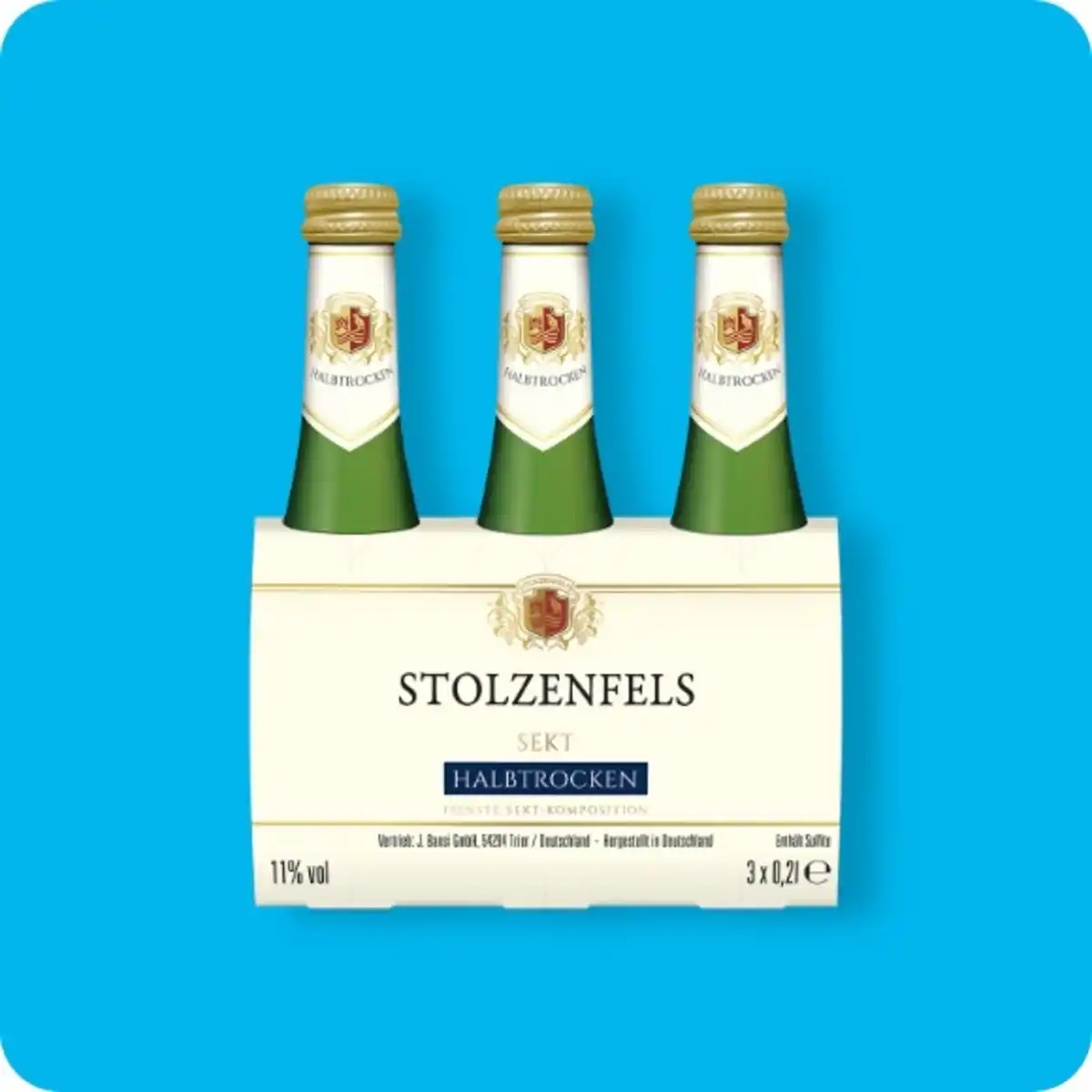 Bild 1 von STOLZENFELS Sekt, Halbtrocken