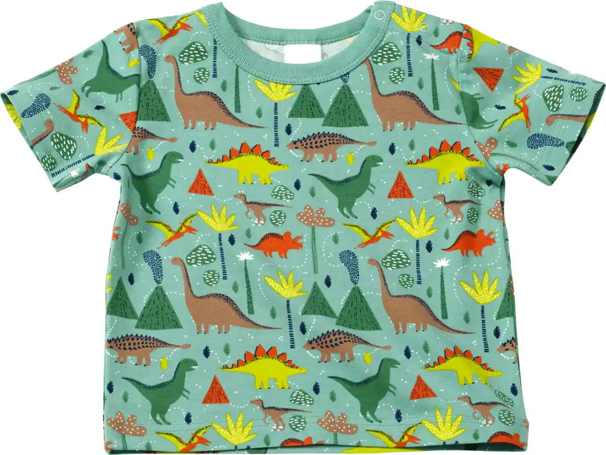 Bild 1 von ALANA T-Shirt Pro Climate mit Dino-Muster, grün, Gr. 80, 1 St