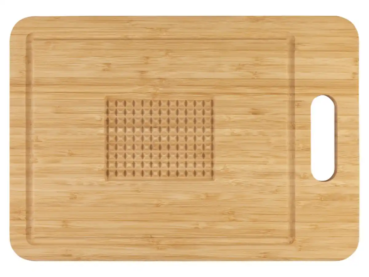 Bild 1 von LIVARNO home Schneidebretter Bambus (mit Profil-Schneidegut-Fläche)
