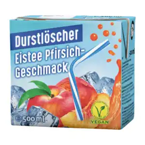 DURSTLÖSCHER Eistee Pfirsich 0,5L