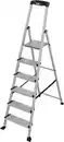 Bild 1 von Krause Aluminium Stufen-Stehleiter Sepuro 6 Stufen mit Ablageschale 3,25 m