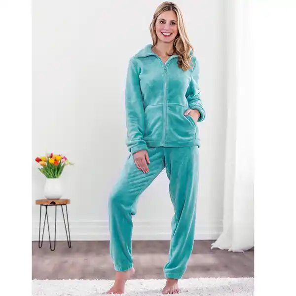 Bild 2 von Ellenor Coralfleece-Schlaf-/ Hausanzug