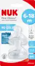 Bild 1 von NUK Trinksauger First Choice+ Silikon 6-18 Monate, 2 St
