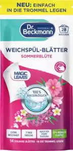 Dr. Beckmann Weichspül-Blätter Sommerblüte 28 WL, 62 g
