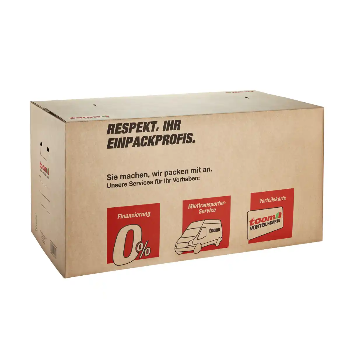 Bild 1 von toom Umzugskarton mit Textfeld 120 l Traglast 50 kg
