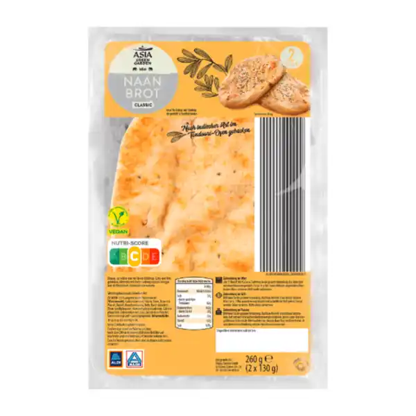 Bild 2 von ASIA GREEN GARDEN Naan-Brot 260g