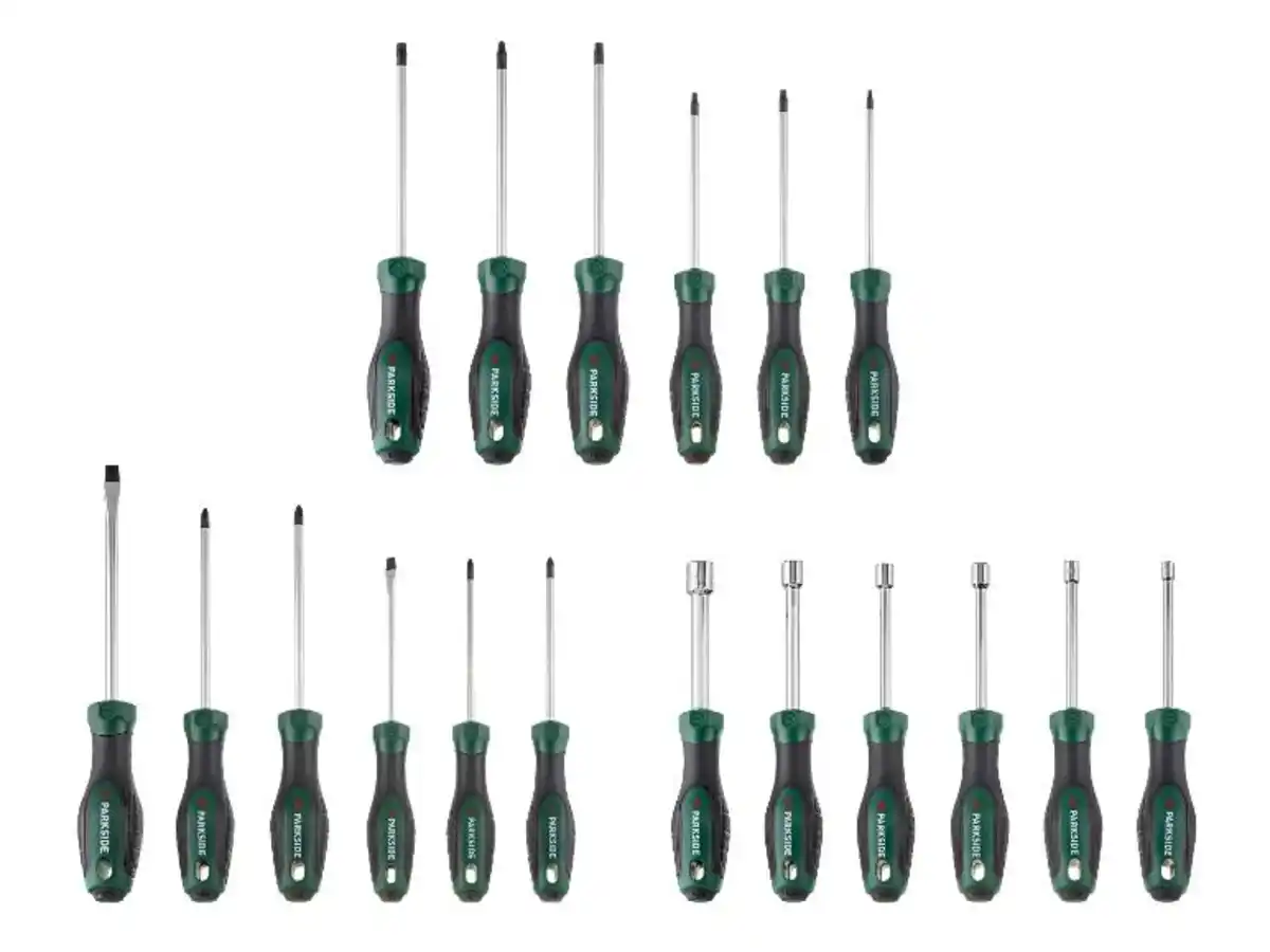 Bild 1 von PARKSIDE® Schraubendreher-Satz / Steckschlüssel-Schraubendreher-Satz, 6tlg. Eigenschaften