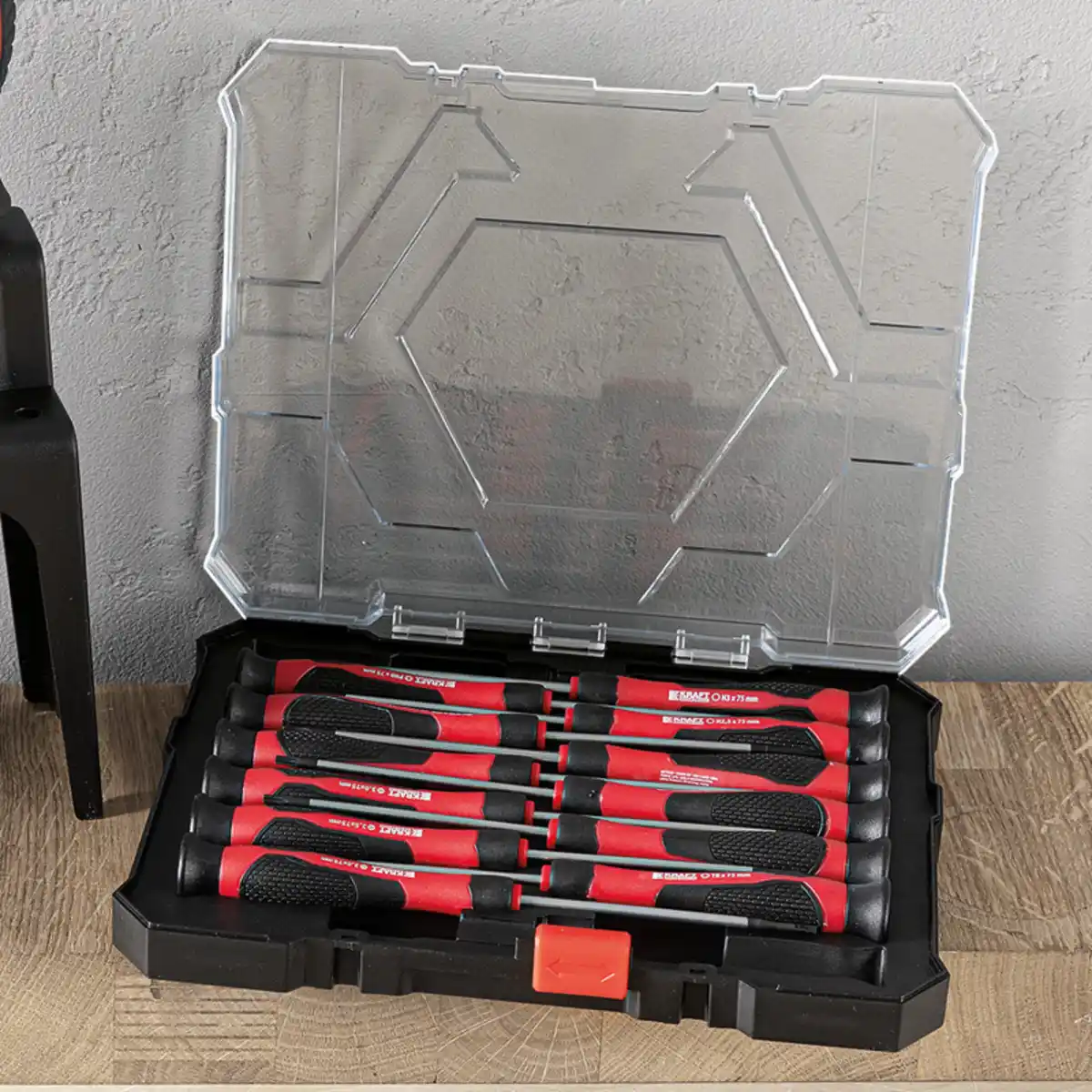 Bild 1 von Kraft Werkzeuge Präzisionsschraubendreher-Set 14tlg.