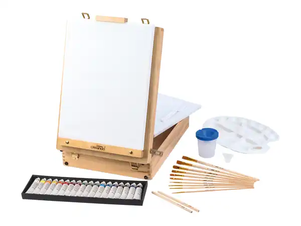 Bild 4 von crelando® Koffer-Tischstaffelei