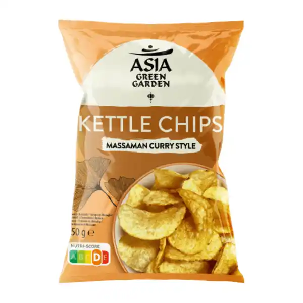 Bild 3 von ASIA GREEN GARDEN Kessel-Chips 150g