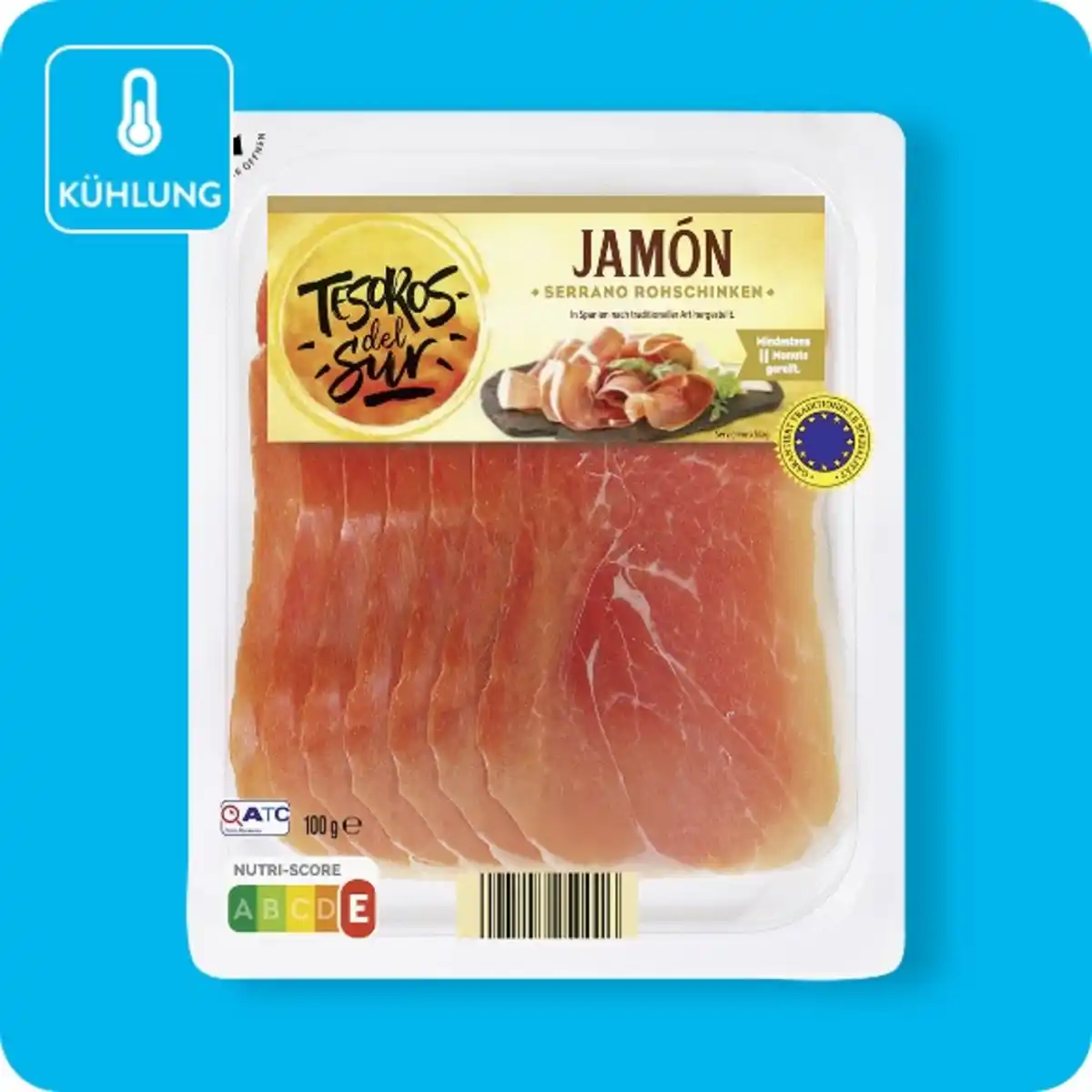 Bild 1 von TESOROS DEL SUR Serrano-Schinkenspezialität, Jamón-Serrano-Rohschinken