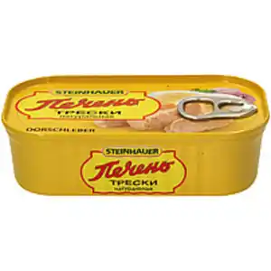 Dorschleber in eigenem Saft und Öl