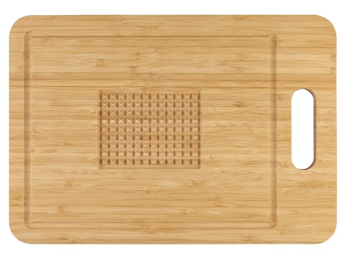 Bild 4 von LIVARNO home Schneidebretter Bambus (mit Profil-Schneidegut-Fläche)