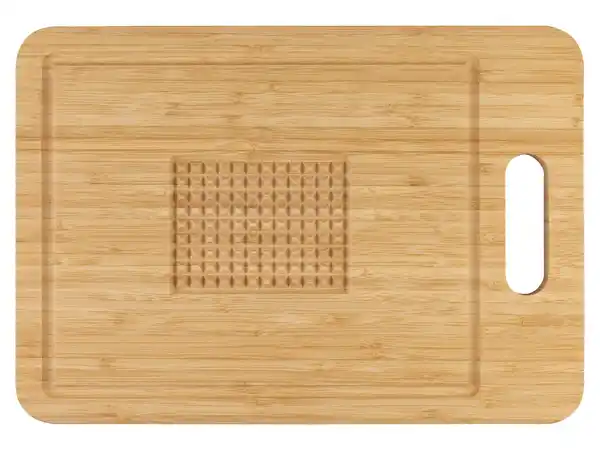 Bild 4 von LIVARNO home Schneidebretter Bambus (mit Profil-Schneidegut-Fläche)