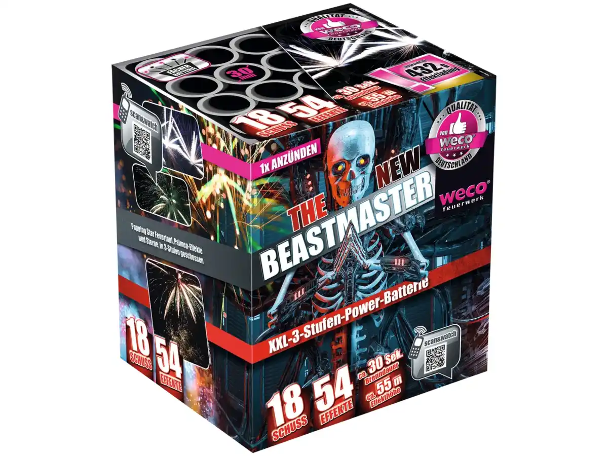 Bild 1 von Weco XXL-3-Stufen-Power-Batterie „The New Beastmaster“ **