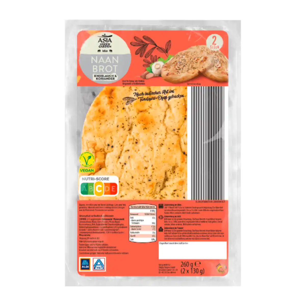 Bild 3 von ASIA GREEN GARDEN Naan-Brot 260g
