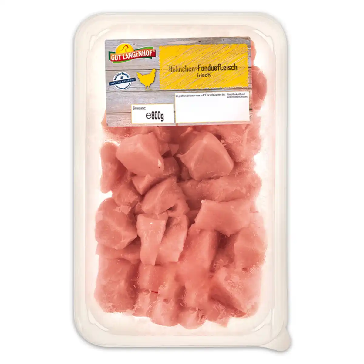 Bild 2 von Gut Langenhof Hähnchen-Fonduefleisch