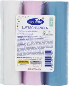 alouette Luftschlangen metallic