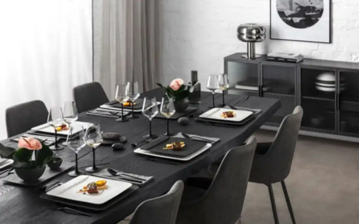 Bild 4 von Rotweinkelch-Set Manufacture Rock aus Kristallglas, 4-teilig