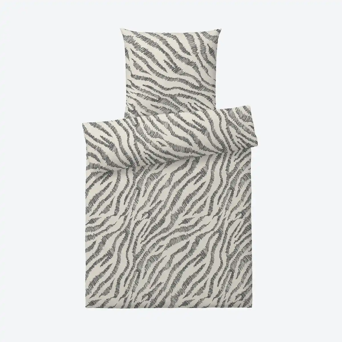 Bild 3 von Renforcé-Bettwäsche-Garnitur aus reiner Baumwolle