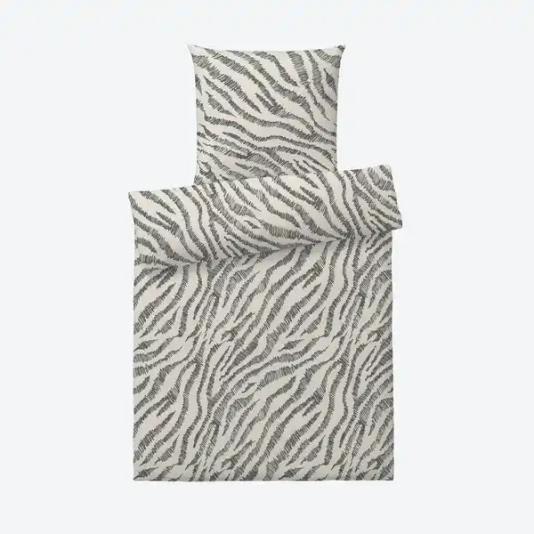 Bild 3 von Renforcé-Bettwäsche-Garnitur aus reiner Baumwolle