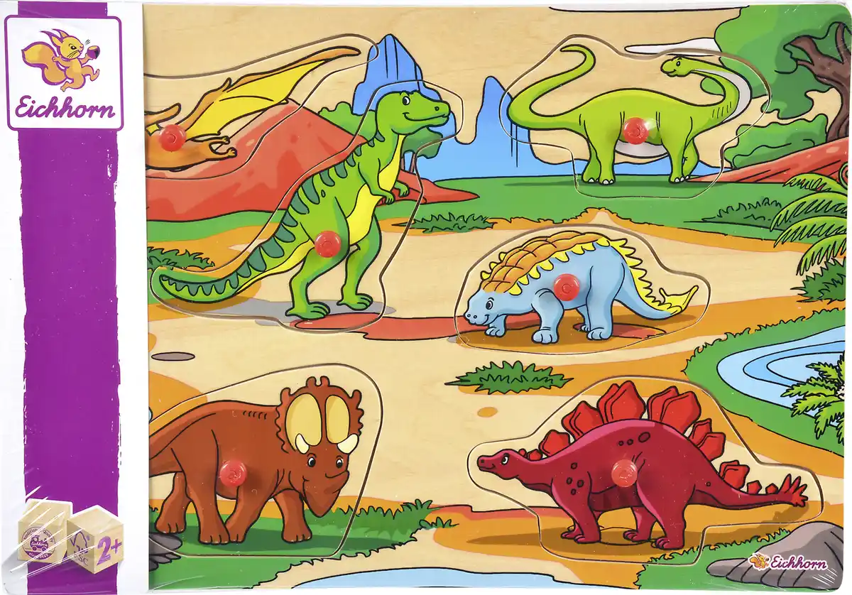 Bild 2 von Eichhorn Figuren-Steckpuzzle