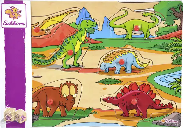 Bild 2 von Eichhorn Figuren-Steckpuzzle