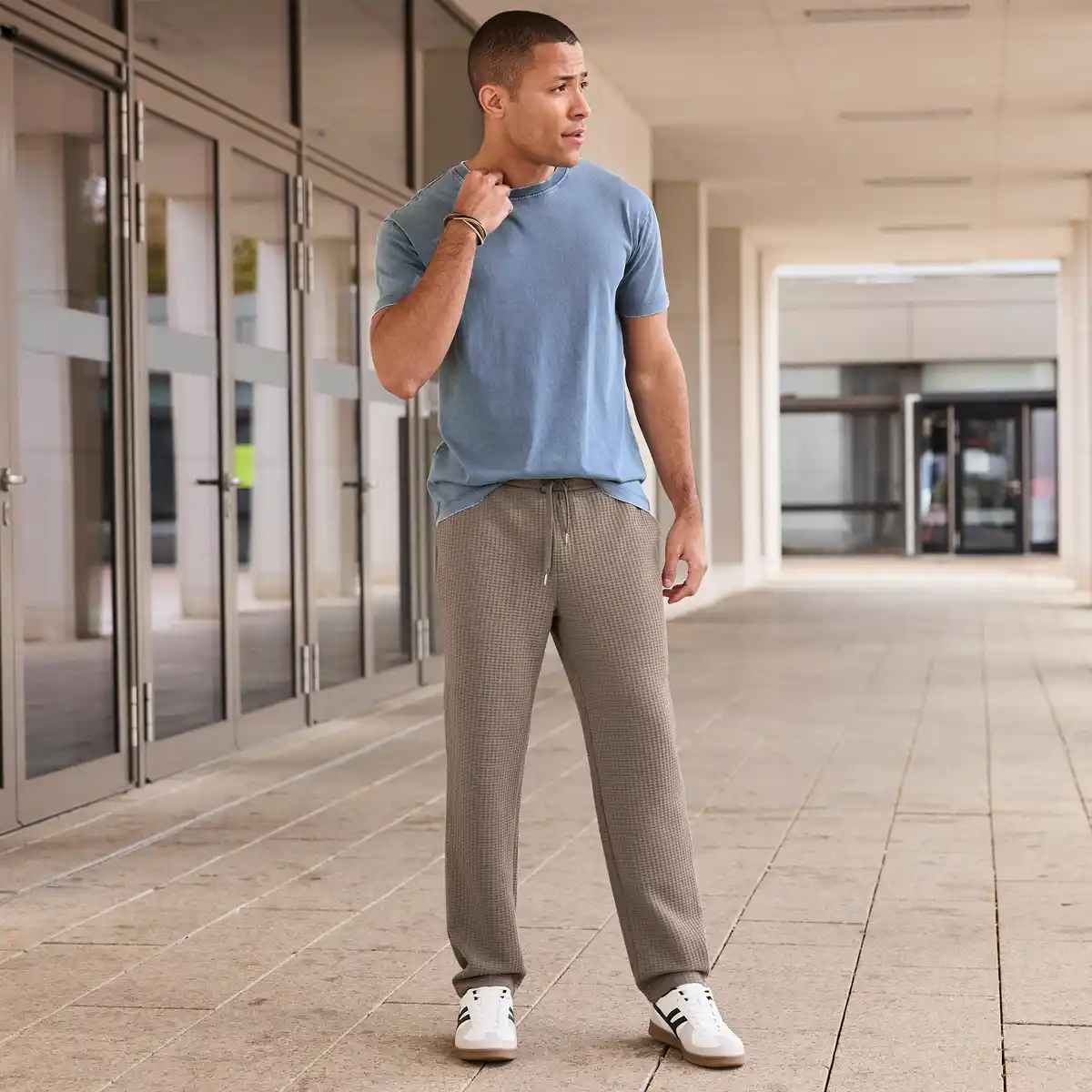 Bild 1 von Herren-Hose mit Waffel-Optik