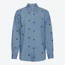 Bild 2 von Damen-Bluse mit Herz-Stickerei