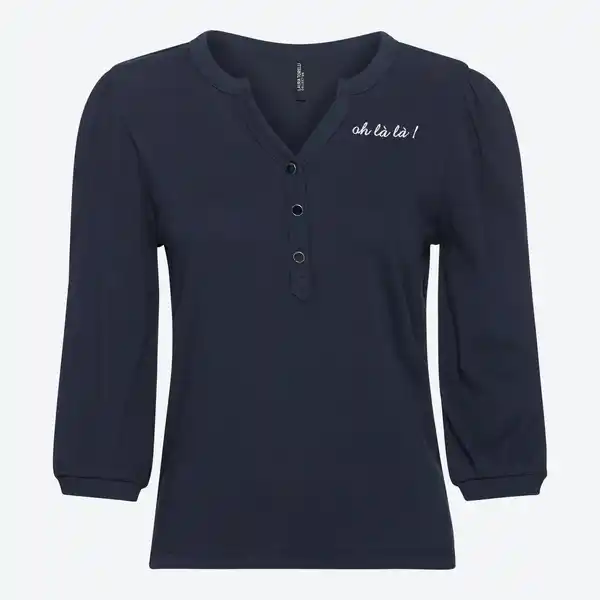 Bild 3 von Damen-Langarmshirt mit Stickerei