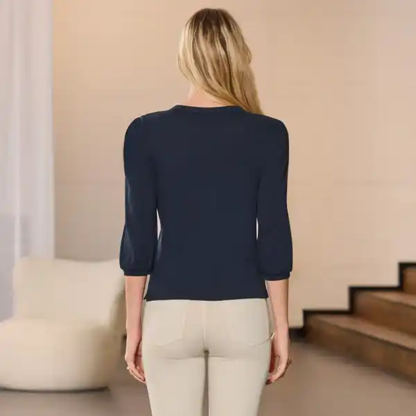 Bild 4 von Damen-Langarmshirt mit Stickerei