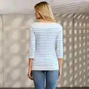 Bild 4 von Damen-Shirt mit U-Boot-Ausschnitt