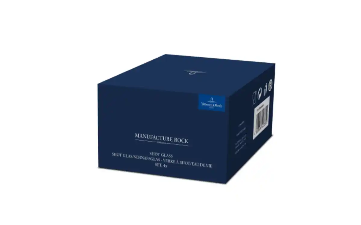 Bild 3 von Schnapsglas -Set Manufacture Rock, Kristallglas, 4-teilig