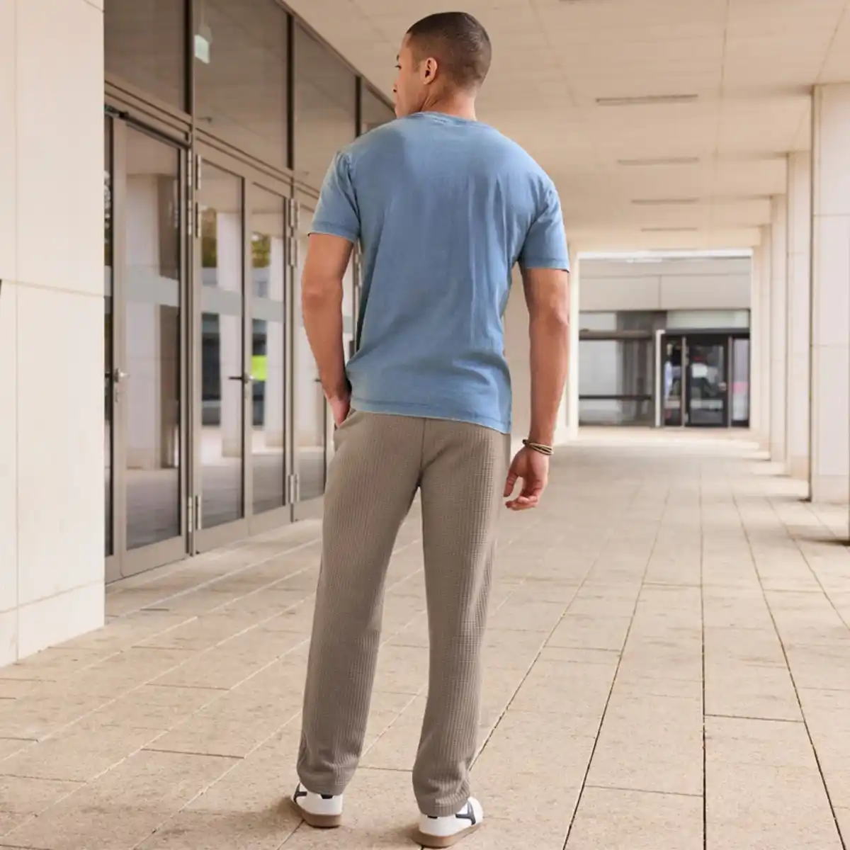 Bild 4 von Herren-Hose mit Waffel-Optik